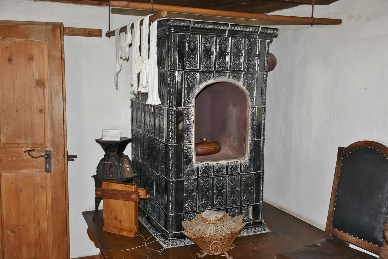 Kachlová, Kamna